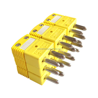 Conector de Termopar Tipo K T J E N R S U de Alta Calidad, Mini Conector Macho y Hembra