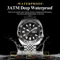 Montre de luxe pour homme Poedagar 682, montres en acier inoxydable, étanche, lumineuse, vente flash, montre à quartz pour homme, Reloj