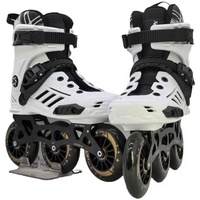 Patins à roulettes de haute qualité, patins à roulettes professionnels pour la vitesse et le slalom, patins à roulettes pour homme adulte avec 3 roues