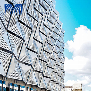 Mur rideau en aluminium décoratif extérieur durable, de haute qualité, offrant une protection thermique et une résistance à la corrosion - Product Image 6