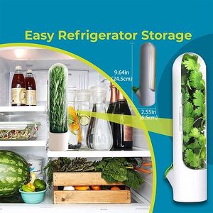 Novax Wholesale Cross-border Vanilla Vegetable <b>Storage</b> <b>Box</b> Kitchen <b>Tools</b> Dust-proof Anti-pressure ABS Material - Product Image 2
