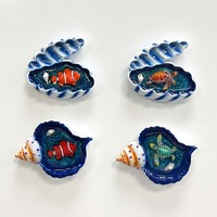 Aimant de réfrigérateur personnalisé en résine 3D, tortue marine, animal marin, aimant de réfrigérateur, souvenir océan bleu tropical, logo personnalisé