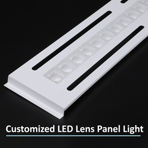 Ugr <19 lõm dẫn lưới tản nhiệt ánh sáng 60 độ 80 độ 90 độ CCT thay đổi 40 Wát tùy chỉnh LED bảng điều chỉnh ánh sáng với ống kính - Product Image 2