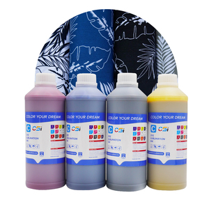 Utilisation d'encre de Sublimation de colorant pour imprimante à jet d'encre imprimante à sublimation mimaki roland imprimante Sublimation encre 1000ml bouteille paquet