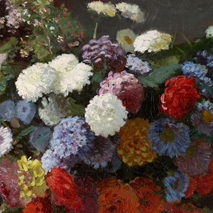 Reproduction de niveau muséale du tableau de Claude Monet « Nature morte aux fleurs et aux fruits », impression haute résolution 300 dpi, écologique et résistante aux UV - Product Image 3