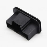 Conector Automotriz de 2.54mm de Espaciado, 10 Pines, 90 Grados con Poste de Posicionamiento K2008 para Placa PCB