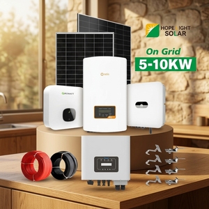 Mejor Precio, Kit de Energía Solar Conectado a la Red de <span class=keywords><strong>5kW</strong></span>, 8kW, 10kW con Paneles Solares para Uso Doméstico - Product Image 1