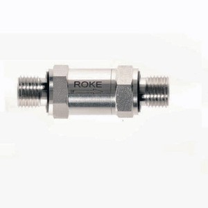 Válvula de Retención ROKE de Acero Inoxidable 316 con Rosca Externa, Función de Bloqueo de Disco Único de Paso Recto - Product Image 5
