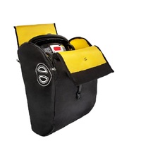 Sac de voyage pliable pour poussette et siège auto bébé, robuste et extra rembourré, imperméable, avec ouverture zippée pleine largeur
