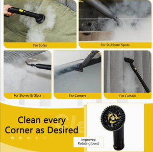 Nettoyeurs vapeur portables compacts de qualité supérieure CE CB, nettoyeurs haute pression portatifs pour voitures, aspirateur commercial - Product Image 4