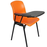 Chaises en plastique et en métal empilables pour les salles de classe, meubles scolaires pour étudiants universitaires