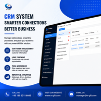 Software de CRM para Gestión de Clientes y Seguimiento de Ventas, Desarrollo Personalizado, Ofrece Cuentas de Demostración, Internet