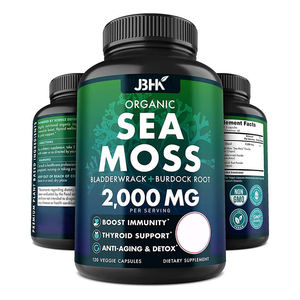 Таблетки морского мха в капсулах корня репейника и bladderwack - Product Image 1