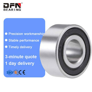 Rodamiento de Bolas de Contacto Angular de Doble Hilera 5000 Zz 5001zz 5001-2rs <span class=keywords><strong>5200</strong></span> 5201 5206 <span class=keywords><strong>rs</strong></span> 3206 3003 3002 2z - Product Image 1