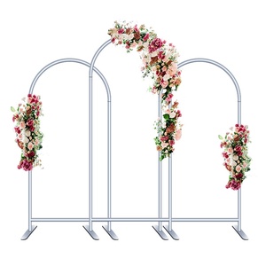 Arche de Fleurs en Alliage d'Aluminium pour Mariage, Guide de Route Parfait, Ornements de Bienvenue, Support de Fond de Scène, Aménagement d'Arrière-plan - Product Image 2