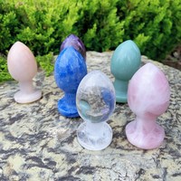 Énorme plug anal en acier inoxydable avec bijou cristallin en forme de cœur, stimulateur et godemiché, jouets sexuels pour femmes et couples