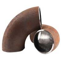 Coude de soudage sous pression en acier inoxydable 316, estampé, Elbo57*6mm, longueur de l'arc arrière 155mm, 16KG, pour système de canalisations de lutte contre l'incendie