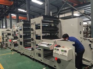 Nhãn Logo Máy Sấy UV Máy In <span class=keywords><strong>Flexo</strong></span> 650Mm 1 2 3 4 5 6 Màu - Product Image 5