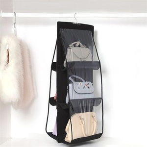 Nouveau 2024 stockage 6 poches suspendus sac à main <span class=keywords><strong>organisateur</strong></span> pour armoire placard Transparent sac de rangement sac à main <span class=keywords><strong>organisateur</strong></span> - Product Image 6