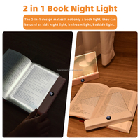 Nouvelle lampe de lecture LED intelligente rechargeable, 3 niveaux de température de couleur réglables, lampe de bureau à panneau pour la lecture nocturne, protection des yeux