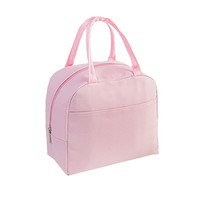 Sac à lunch isotherme en PVC personnalisable, style minimaliste moderne, imprimé lettres, doublure en aluminium portable, glacière de conservation de la fraîcheur pour