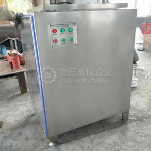 Picadora de carne fresca eléctrica de la industria profesional, picadora de carne congelada ligeramente congelada - Product Image 3