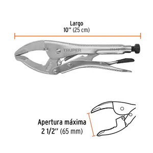 Truper 10 \ "pinze in acciaio al carbonio con apertura larga per applicazioni di impugnatura a crimpatura da pesca-manico fai da te personalizzabile OEM - Product Image 3