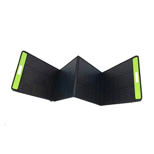 Panel Solar Plegable Monocristalino Portátil de 200W, 24.2V, Negro, 23% de Eficiencia, Precio Directo de Fábrica, para Camping y Viajes - Product Image 3
