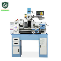JYP290VF Machine combinée horizontale multifonction 3-en-1 : tour, fraiseuse, perceuse 220V pour métal
