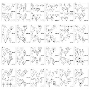 <span class=keywords><strong>Livre</strong></span> de coloriage étape par étape personnalisé en gros <span class=keywords><strong>livre</strong></span> d'apprentissage du <span class=keywords><strong>dessin</strong></span> impression en couleur pour les enfants comment dessiner - Product Image 4