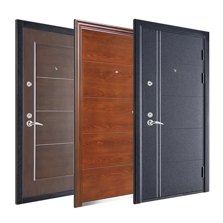Manufacturing Industrial Steel Doors Home Entrance Steel Front Doors ...