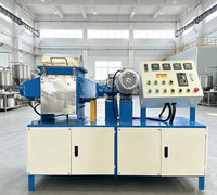 Mélangeur pétrisseur Sigma à vis extrudeuse 20L avec chauffage électrique et double lame en Z, conçu avec vis détachable