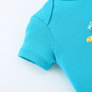 Conjunto de 5 Bodys de Manga Corta de Alta Calidad para Bebé, Ropa de Bebé, Mono de Algodón, Ropa de Boutique para Niños - Product Image 5