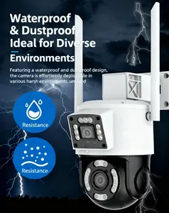 ระบบกล้องวงจรปิดภายในบ้าน <span class=keywords><strong>5PM</strong></span> ความละเอียด CMOS 2MP เสียงสองทาง มองเห็นในเวลากลางคืน ตรวจจับอัจฉริยะด้วย AI กล้องทรงกระบอกแบบแพน-ทิลท์ รองรับการ์ดหน่วยความจำ - Product Image 5