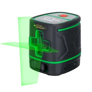 SNDWAY 2 linee mini linea trasversale verticale SW-331G di livello Laser a raggio verde orizzontale