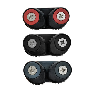 Abrazadera de Cuerda de 48 mm, Negra, Roja, Gris, con Rodamiento de Nylon, Repuesto para Ancla de Barco - Product Image 1