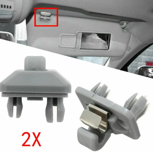 Auto Pare-Soleil Intérieur Clip Titulaire Cintre Noir 8E0857561 Pour <span class=keywords><strong>Audi</strong></span> A1 A3 A4 Q5 S4 S5 <span class=keywords><strong>TT</strong></span> RS3 RS4 8E0857562A 8U0857562 8U0857562J50 - Product Image 6