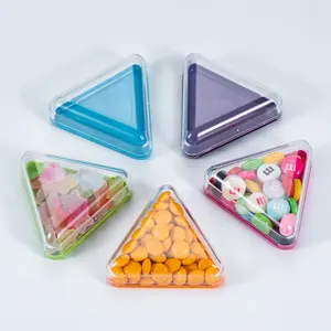 Pulsera triangular de acrílico para dulces, abalorio multiusos, para almacenamiento, venta directa de fábrica, gran oferta