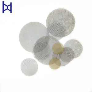 SUS 304 316 316L stainless steel wire mesh perforated/etching filter disc/tube/sheets