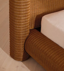 سرير غرفة نوم مخصص بحجم كينج، إطار سرير من الخيزران - Product Image 4