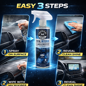 Limpiador y Protector de Interiores de Auto (473ml)-- Limpiador Multiusos para Tablero, Cuero, Plástico y Vidrio, Protección UV - Product Image 3