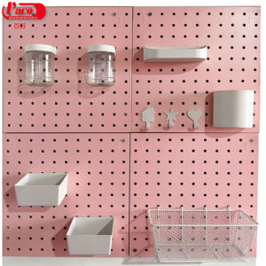 <span class=keywords><strong>Panel</strong></span> <span class=keywords><strong>Perforado</strong></span> de ABS Colorido, Blanco, Rosa, Verde, Amarillo, Negro, Tablero Ranurado, <span class=keywords><strong>Organizador</strong></span> de Pared para Oficina, Manualidades, Banco de Trabajo - Product Image 3