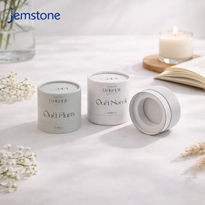Custom Logo Eco Friendly Kraft Cardboard Cylinder Packaging <b>Perfume</b> Cosmetic Aroma Diffuser Paper Tube <b>Containers</b> Essential Oil - Product Image 3
