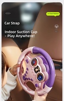 Juguete Educativo Multifuncional con Volante para Niños, Simulación de Conducción, Juego de Imitación, Interacción Padres-Hijos