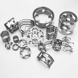 Factory Custom Stainless Steel Random Packing IMTP 316 304 Metal Intalox Saddle Ring For Sale