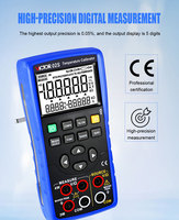 02S Temperature Calibrator 11 Kinds of Thermocouple and 5 Kinds of RTD Thermal Resistance Signal
