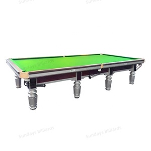 Professional <strong>Snooker</strong> Table with Liberwin 68566 12 ft <strong>Snooker</strong> Cloth Sundays Brand <strong>Snooker</strong> &amp; <strong>Billiard</strong> - Product Image 4