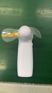 MHK90 Mini ventilateur en plastique portable Creative Flexible LED Cooler Cooling Characters Word - Product Image 5