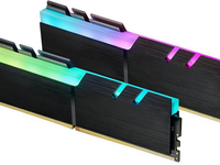 Mémoire RAM G.SKILL Trident Z RGB DDR4 pour ordinateur de bureau, 32 Go (2x16 Go), 3600 MT/s, UDIMM CL18, pour jeux et serveurs