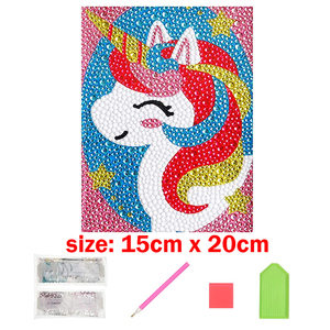Tùy Chỉnh Kim Cương Nghệ Thuật Bộ Dụng Cụ Vẽ Tranh Cho Trẻ Em Hươu Unicorn Owl Pha Lê Rhinestone Làm Bằng Nhựa Dễ Dàng Nghệ Thuật & Thủ Công Mỹ Nghệ - Product Image 2